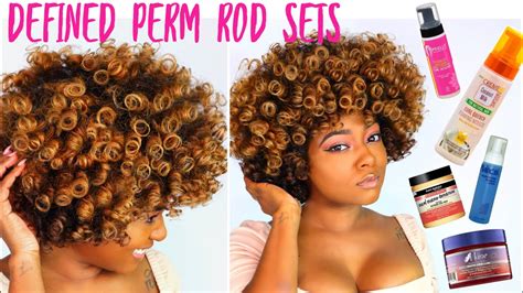 Top Curl Defining Products For Natural Hair Best Perm Flexi Rod Set Definition Stylers Youtube