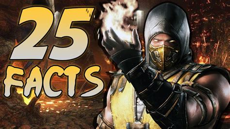 25 facts about scorpion from mortal kombat that you probably didn t know 25 facts youtube