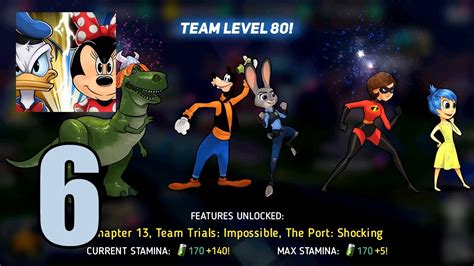 Disney Heroes Battle Mode Team Level 80 Gameplay Walkthrough Part 6