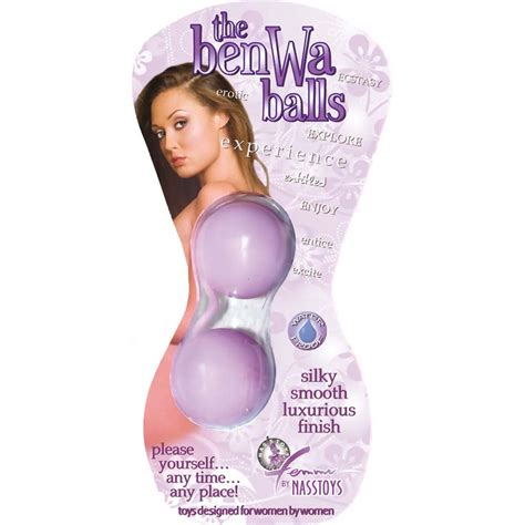 Femme Vibrating Ben Wa Balls Inch Lavender Ebay