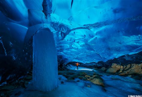 Mendenhall Glacier Ice Cave Juneau Alaska Image
