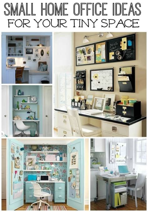 Don't think you have the extra space for a home office? Five Small Home Office Ideas