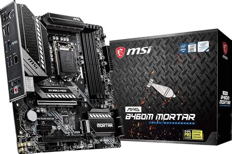 Buy Msi Mag B460m Mortar Gaming Motherboard Matx 10th Gen