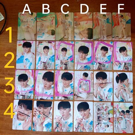 Official Seventeen Face The Sun Carat Ver Woozi Nrpc Photocards