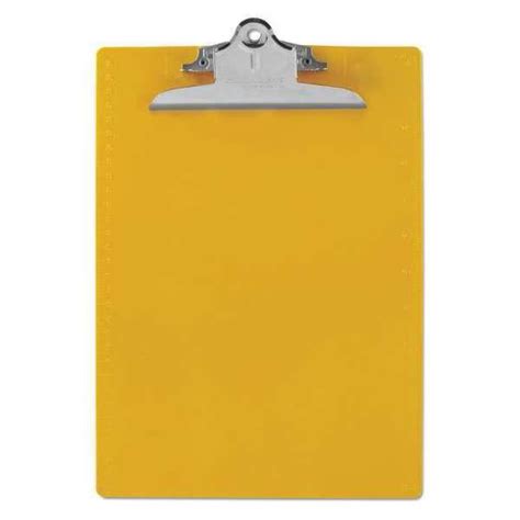 Saunders 21605 890 Recycled Clipboard Yellow