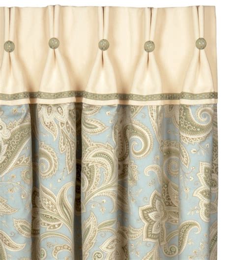 Designer Shower Curtains With Valance Kitchen Curtain Designs