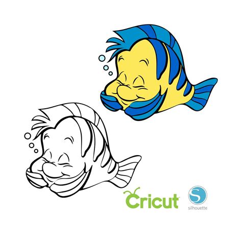 2 Flounder Svg Bundle Svg For Cricut And Silhouette Cutting Etsy