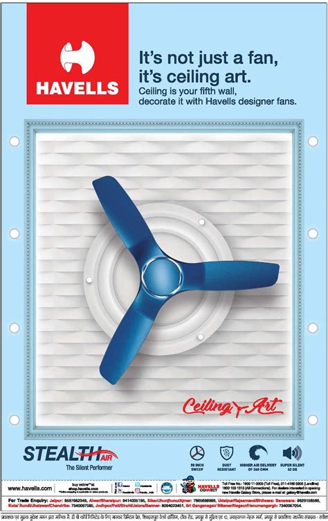 Havells Its Not Just A Fan Its Ceiling Art Ad Advert Gallery