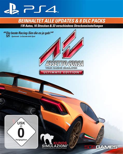 Assetto Corsa Ultimate Edition PlayStation 4 Amazon De Games