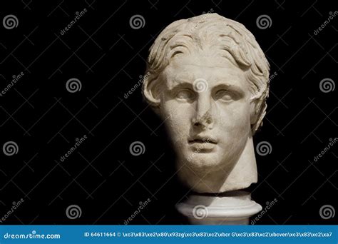 Bust Of Alexander The Great At Istanbul Archeology Museum Turkey