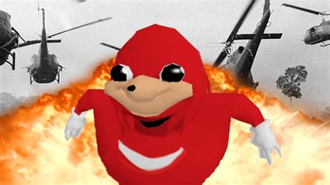 War Against The Ugandan Knuckles Tribe Youtube