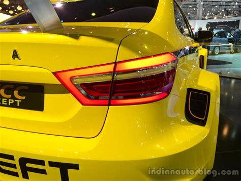 Lada Vesta Wtcc Concept Taillight At The 2014 Moscow Motor