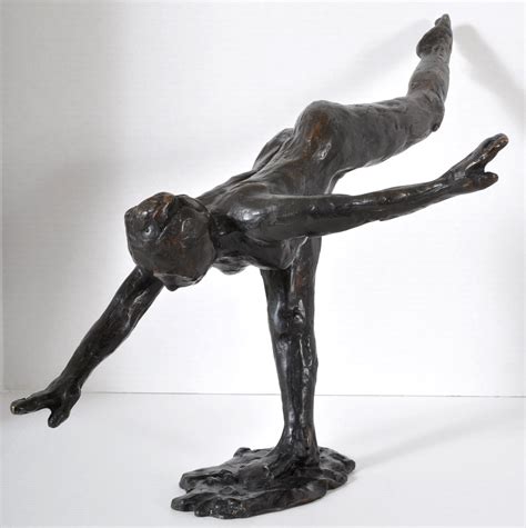 The Ballet Dancer Antique Bronze Sculpture By Edgar Degas 1834 191