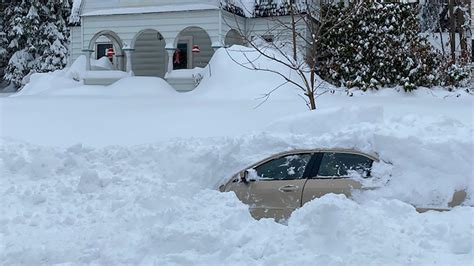 Upstate New York Driver Gets Stuck In Car For 10 Hours After Snow Plow