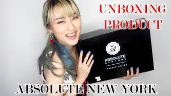 Unboxing Product From Absolute New York Haul Youtube