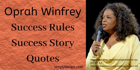 Oprah Winfrey Success Rules And Success Story Simply Life Tips