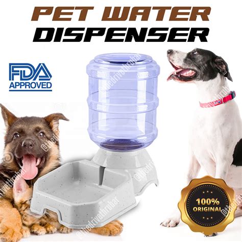 Automatic Pet Water Dispenser Cats Dog Fountain Slow Feeder Etsy