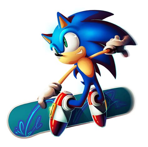 Sonic The Hedgehog Modern By Sergio Borges On Deviantart