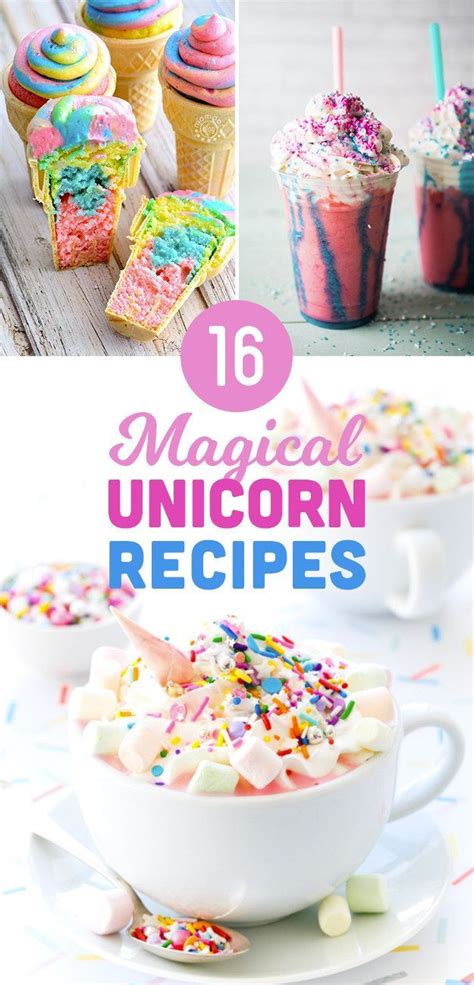16 Magical Unicorn Recipes To Make This Weekend Unicorn