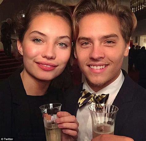 dylan sprouse s girlfriend claims he cheated on her daily mail online