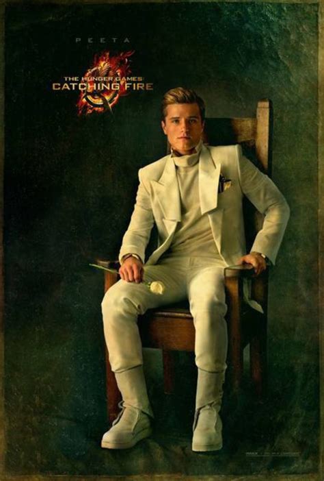 Peeta Mellark Josh Hutcherson The Hunger Games Catching Fire