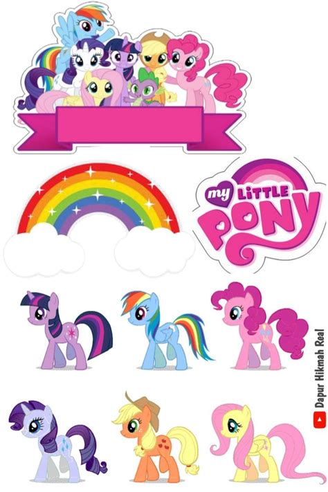 Gambar kartun kuda poni untuk mewarnai. Topper kuda pony | Seni pop, Kuda poni, Kartun