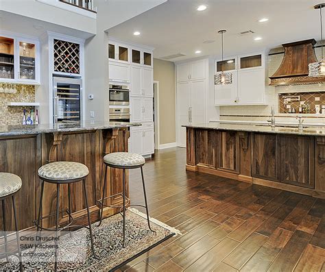 Light Grey Kitchen With Dark Grey Island Cabinets Omega