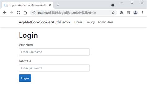 Implementing Cookies Authentication In Asp Net Core