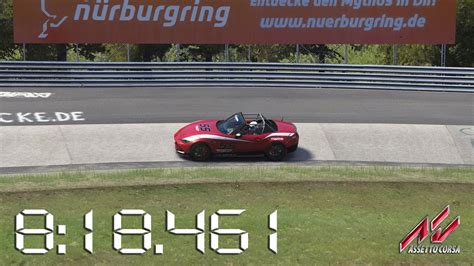 Assetto Corsa 2016 Mazda MX 5 Cup Car Nürburgring Nordschleife Lap