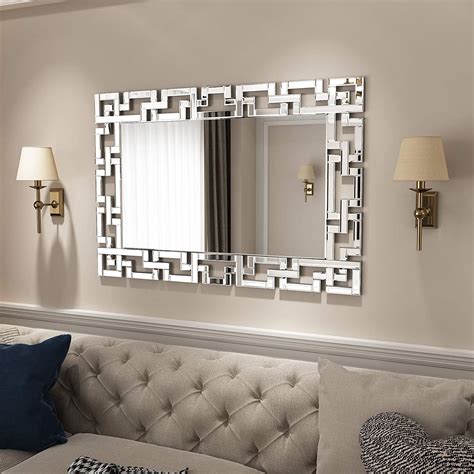 Rectangle Decorative Wall Mirror Accent Mirror