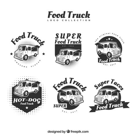 Download free cheyenne vector logo and icons in ai, eps, cdr, svg, png formats. Logos modernos de food truck con estilo original | Vector Gratis