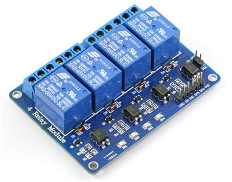 Think how jealous you're friends will be when you tell them you got your 5 volt relay module on aliexpress. 4 Channel 5V Relay Board at Rs 170 /piece | Relay Board ...