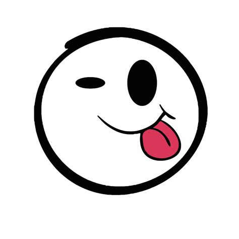 Emoji Silly Face With Tongue Out 4903824 Vector Art At Vecteezy