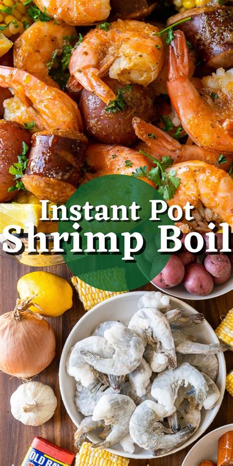 Instant Pot Shrimp Boil Recipe I Wash You Dry