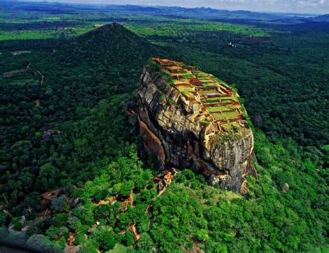 Sigiriya Or Lions Rock In Sri Lanka Ancient Mountain Fortress I