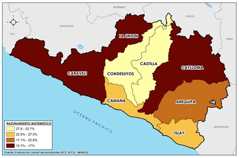 Mapa De Indicadores De Arequipa