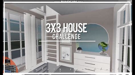 Maybe you would like to learn more about one of these? Roblox | Bloxburg | 3x3 House Challenge - YouTube