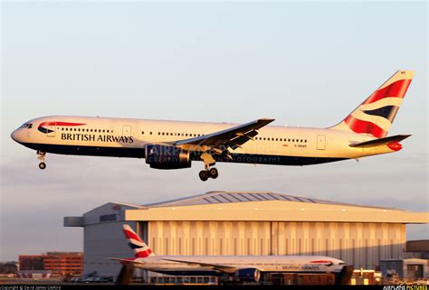 G Bnwr British Airways Boeing 767 300 At London Heathrow Photo Id