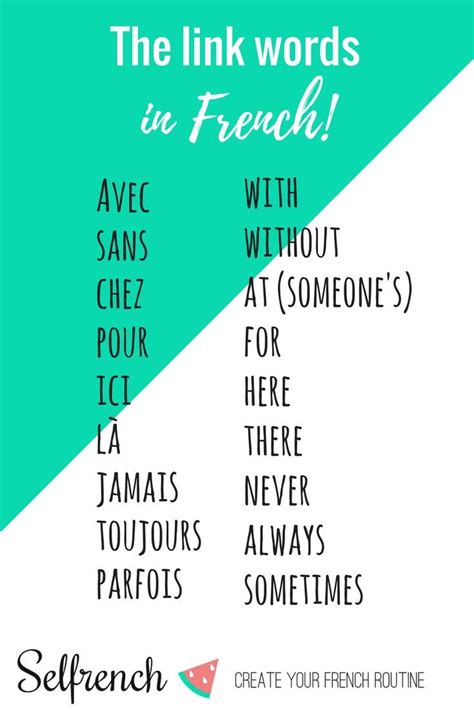 Learn French Rosetta Stone Basic French Words French Words