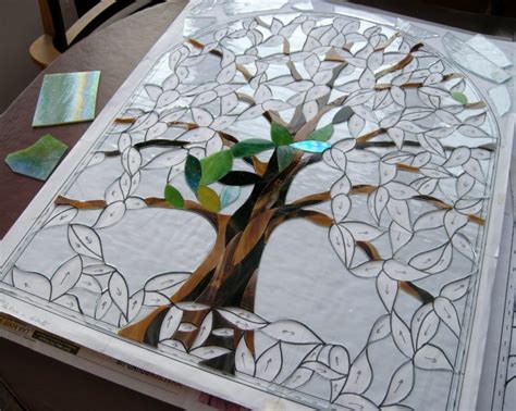 Featured Tree Panel Stained Glass Northants Witney Stained Glass