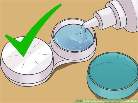 To help you get used to your contact lenses, your optician will provide you with a timetable for gradually increasing the length of time you can wear your lenses. How to Take Out Contact Lenses with Nails: 10 Steps