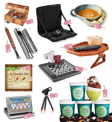 Consider these ideas that range from sweet to silly and discover the perfect gift for gramps. Top 10 Picks: Father's Day Gifts for Grandpa | The Gifting ...