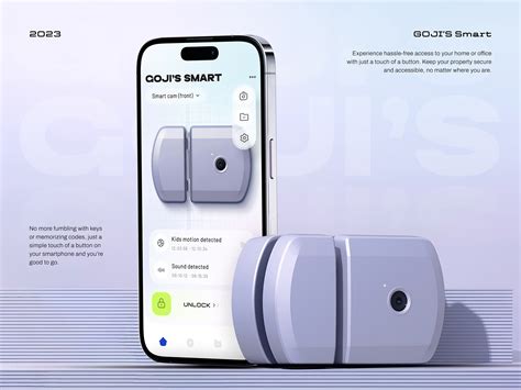 Gojis Smart Smart Door Lock App By Mindinventory Uiux For
