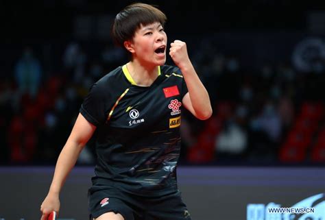 Highlights Of Ittf Women S Singles Quarterfinal Matches Xinhua English News Cn