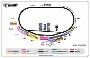 Charlotte Motor Speedway Seating Map
