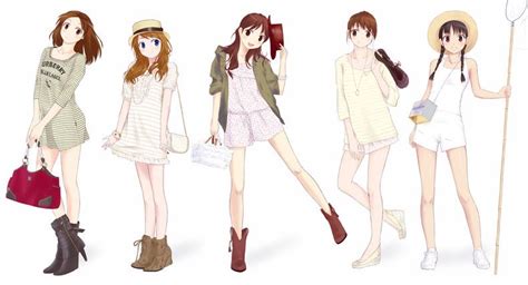Fashionable Anime Girls Fashion Anime Girls Artbooks