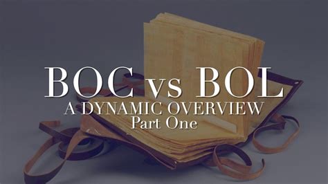The validity of god's law is being attacked. Book of the Covenant vs Book of the Law-Dynamic Overview ...
