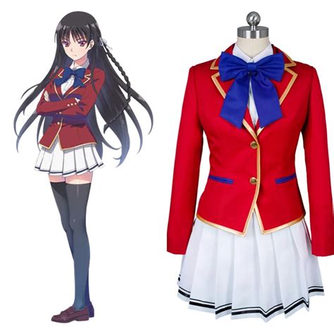 Hot Anime Classroom Of The Elite Horikita Suzune School Uniform Outfit