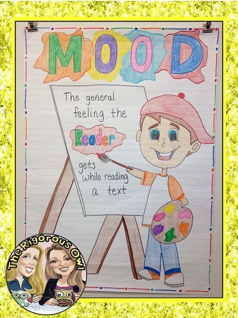 Teaching Mood Mood Anchor Chart Mood In Literature