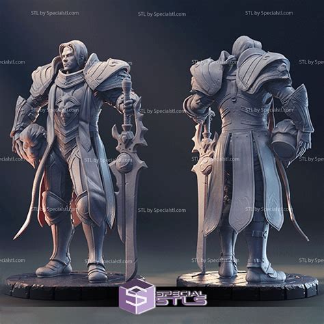 Anduin Wrynn STL Files From World Of Warcraft SpecialSTL